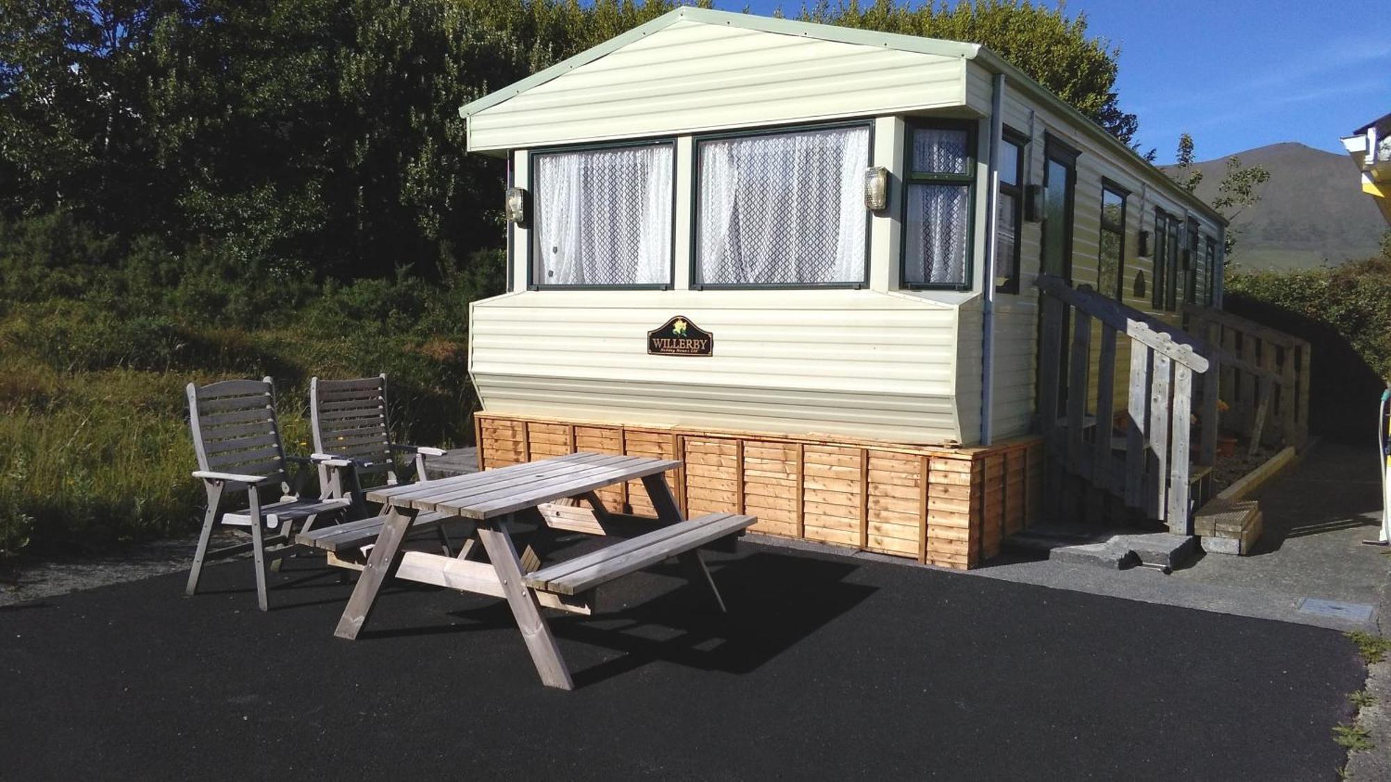 Cosy Chalet Mobile Home , Peace & Quiet Dingle Ngoại thất bức ảnh